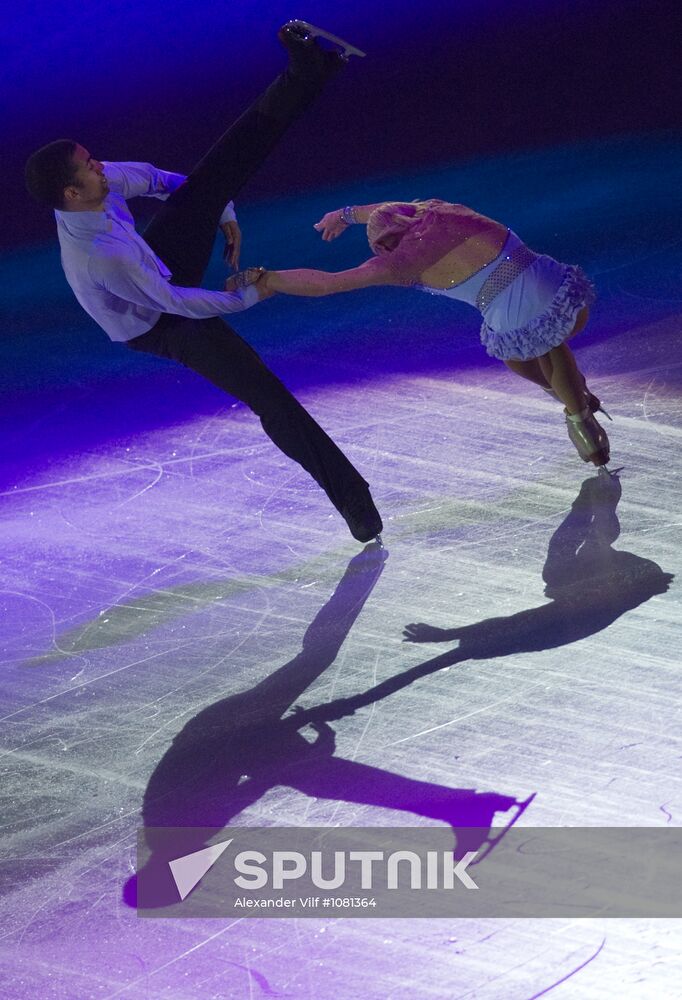 Figure skating World Cup 2012. Demonstration performances