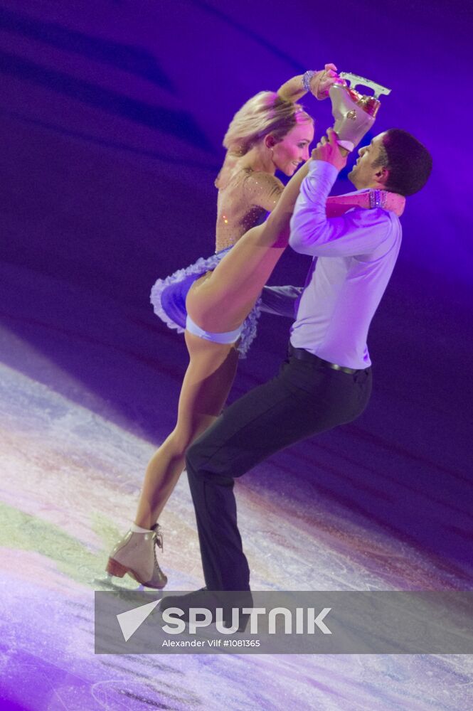 Figure skating World Cup 2012. Demonstration performances