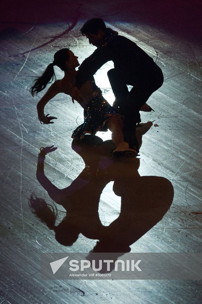Figure skating World Cup 2012. Demonstration performances