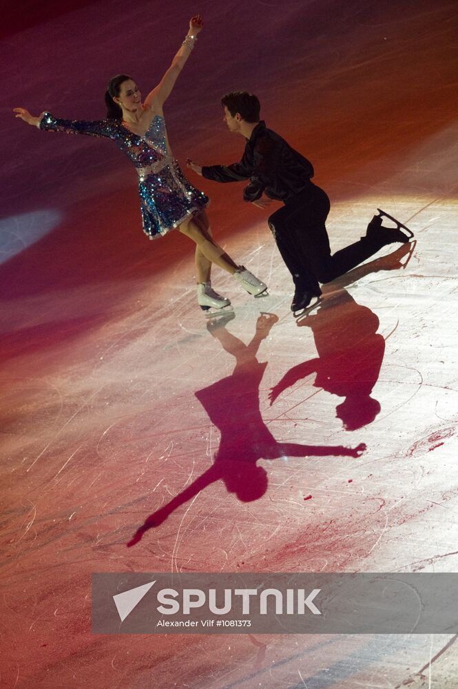 Figure skating World Cup 2012. Demonstration performances