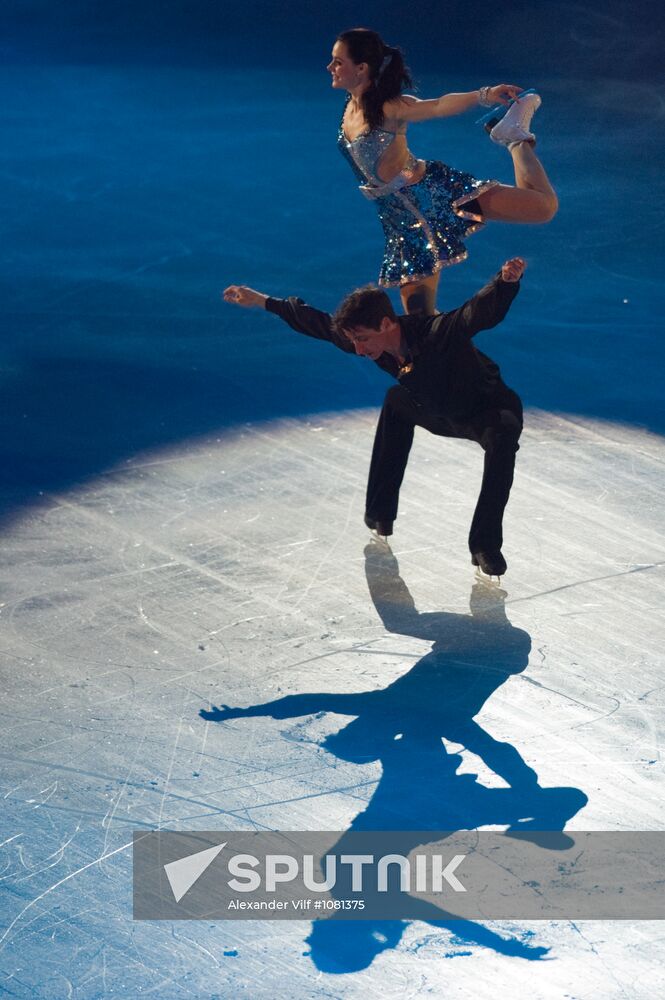 Figure skating World Cup 2012. Demonstration performances