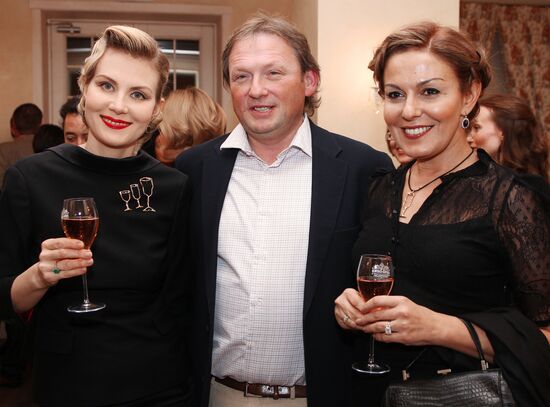 Supper in Imperial Hotel after assemblage in Abrau-Dyurso