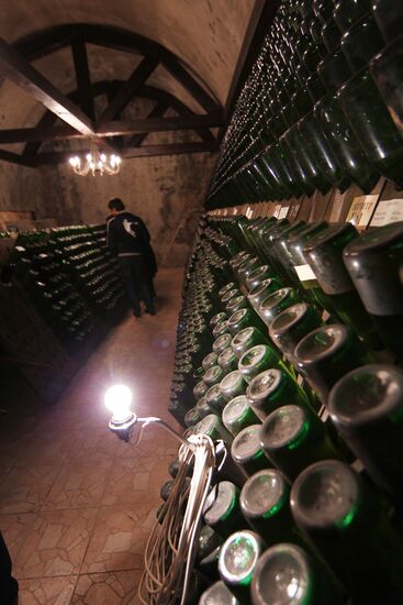 Cellar at Abrau Durso Sparkling Wine House