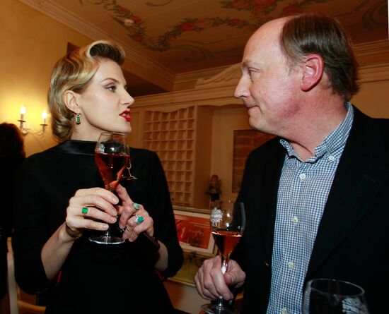 Supper in Imperial Hotel after assemblage in Abrau-Dyurso