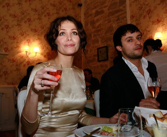 Supper in Imperial Hotel after assemblage in Abrau-Dyurso