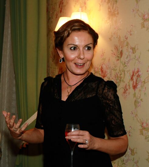 Supper in Imperial Hotel after assemblage in Abrau-Dyurso