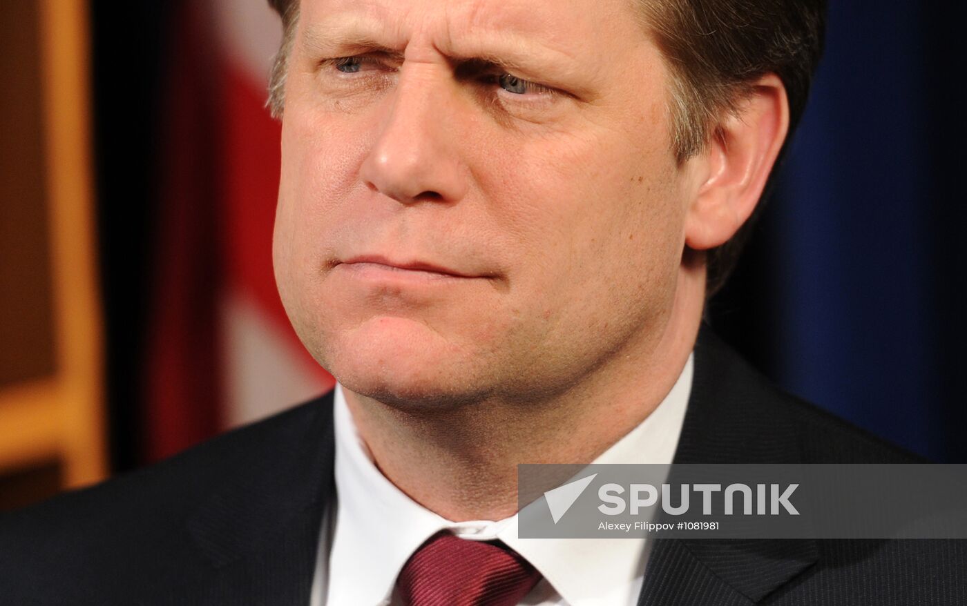 U.S. Ambassador to Russia Michael McFaul gives interview