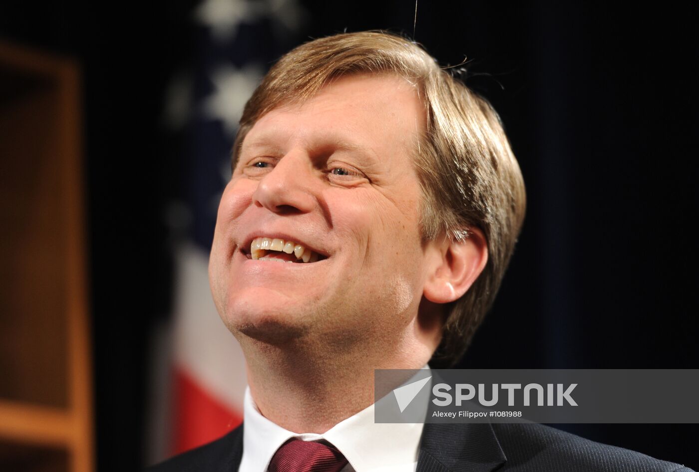 U.S. Ambassador to Russia Michael McFaul gives interview