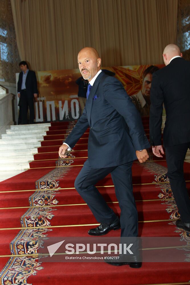 Premiere of Alexei Andrianov's "The Spy" movie
