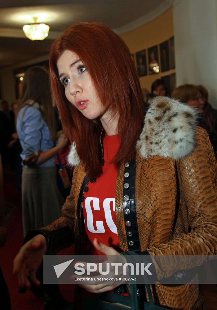 Premiere of Alexei Andrianov's "The Spy" movie