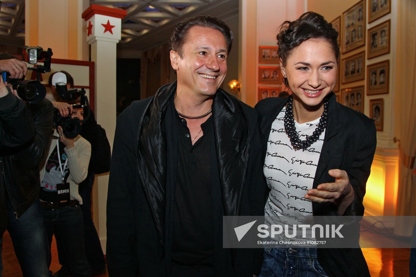 Premiere of Alexei Andrianov's "The Spy" movie