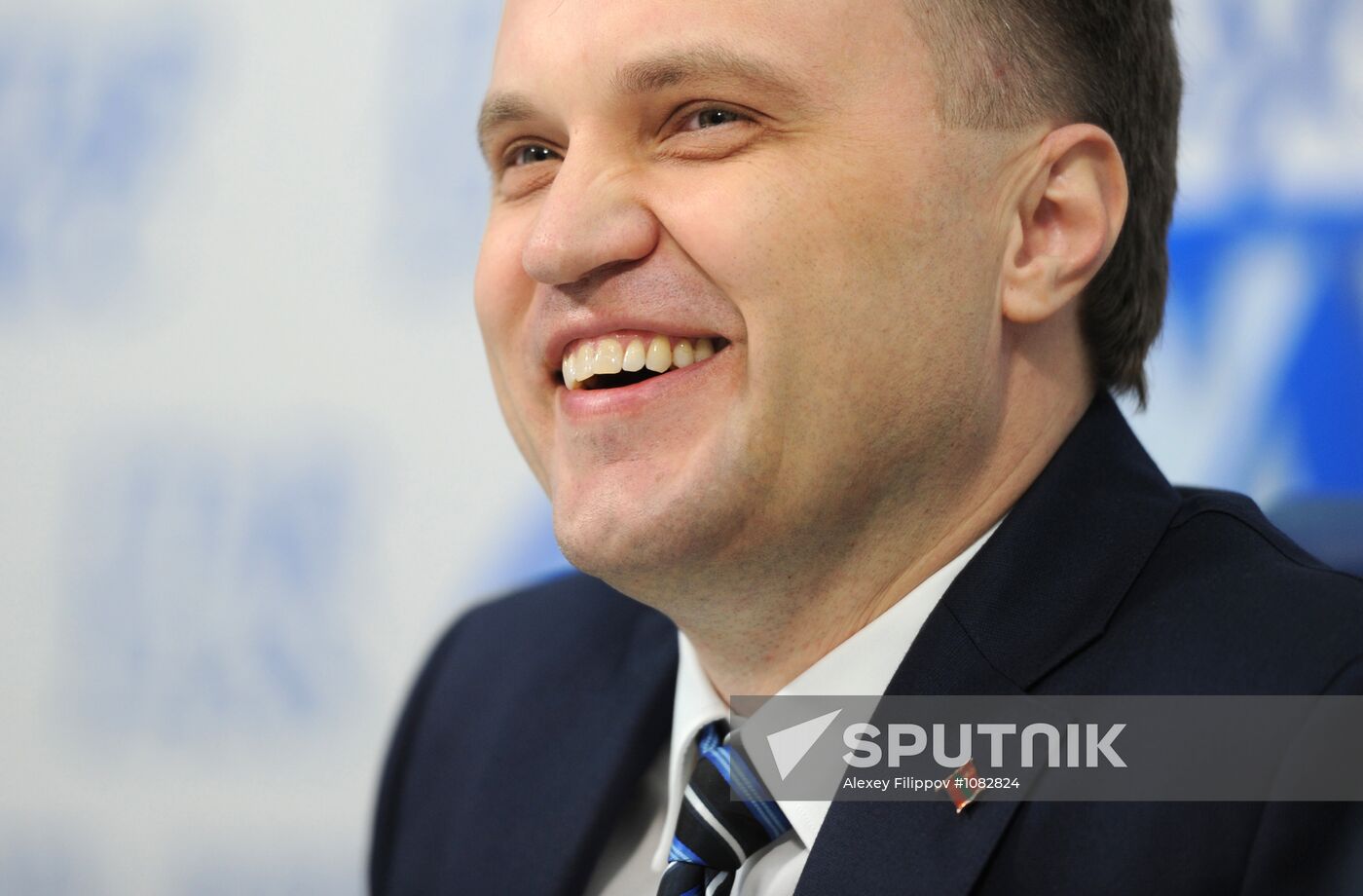 Transnistria head Yevgeny Shevchuk holds news conference