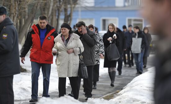 Identifying victims of Tyumen plane crash