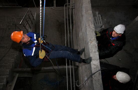 Concert and sports center under construction in Vladivostok