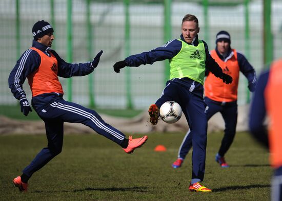 FC Dynamo holds training session