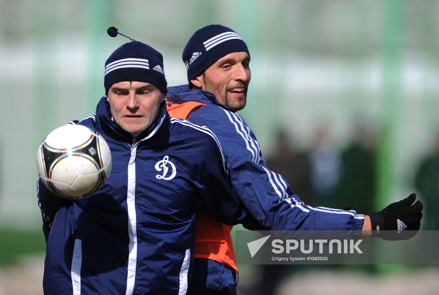 FC Dynamo's training session