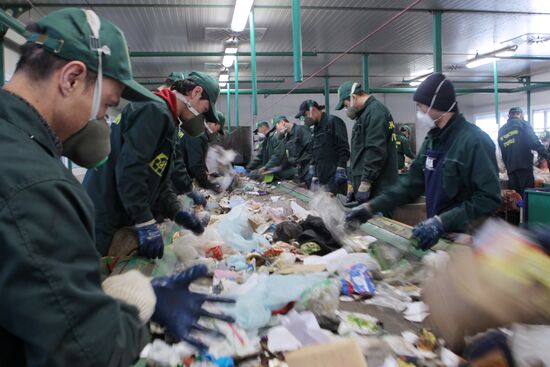 Waste recycling plant in Sochi