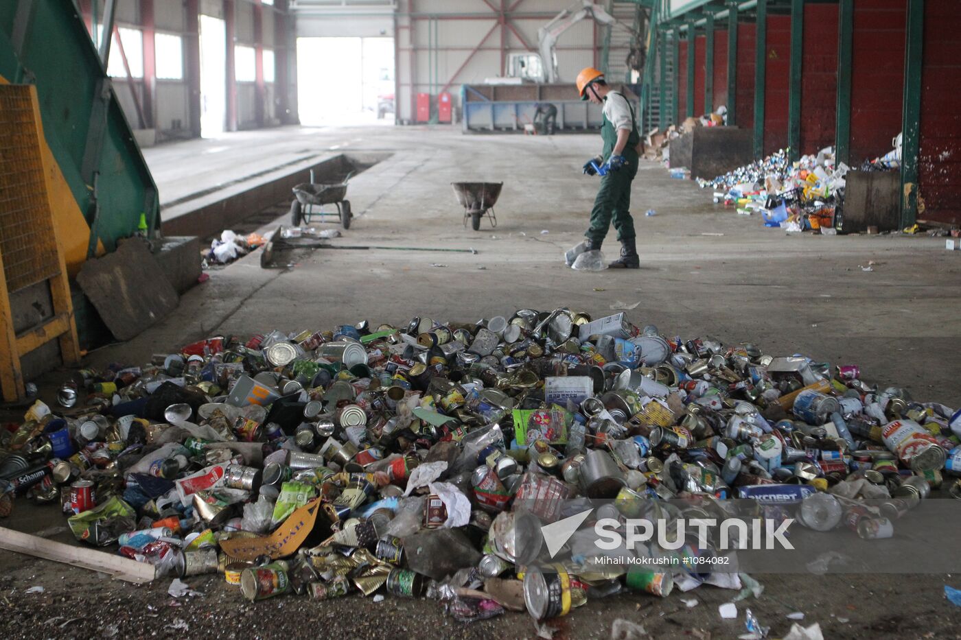 Waste recycling plant in Sochi