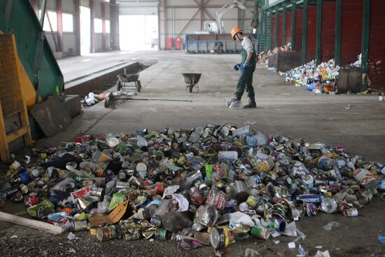 Waste recycling plant in Sochi