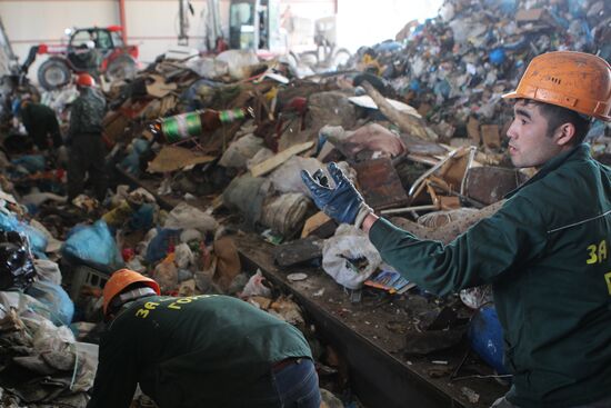 Waste recycling plant in Sochi