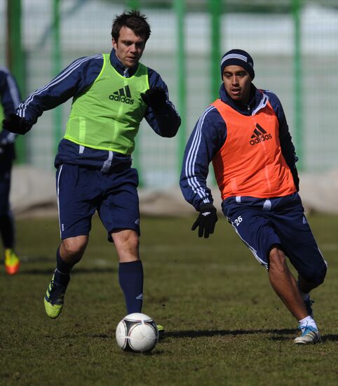 FC Dynamo training session