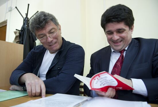 Court postpones case against politician Boris Nemtsov