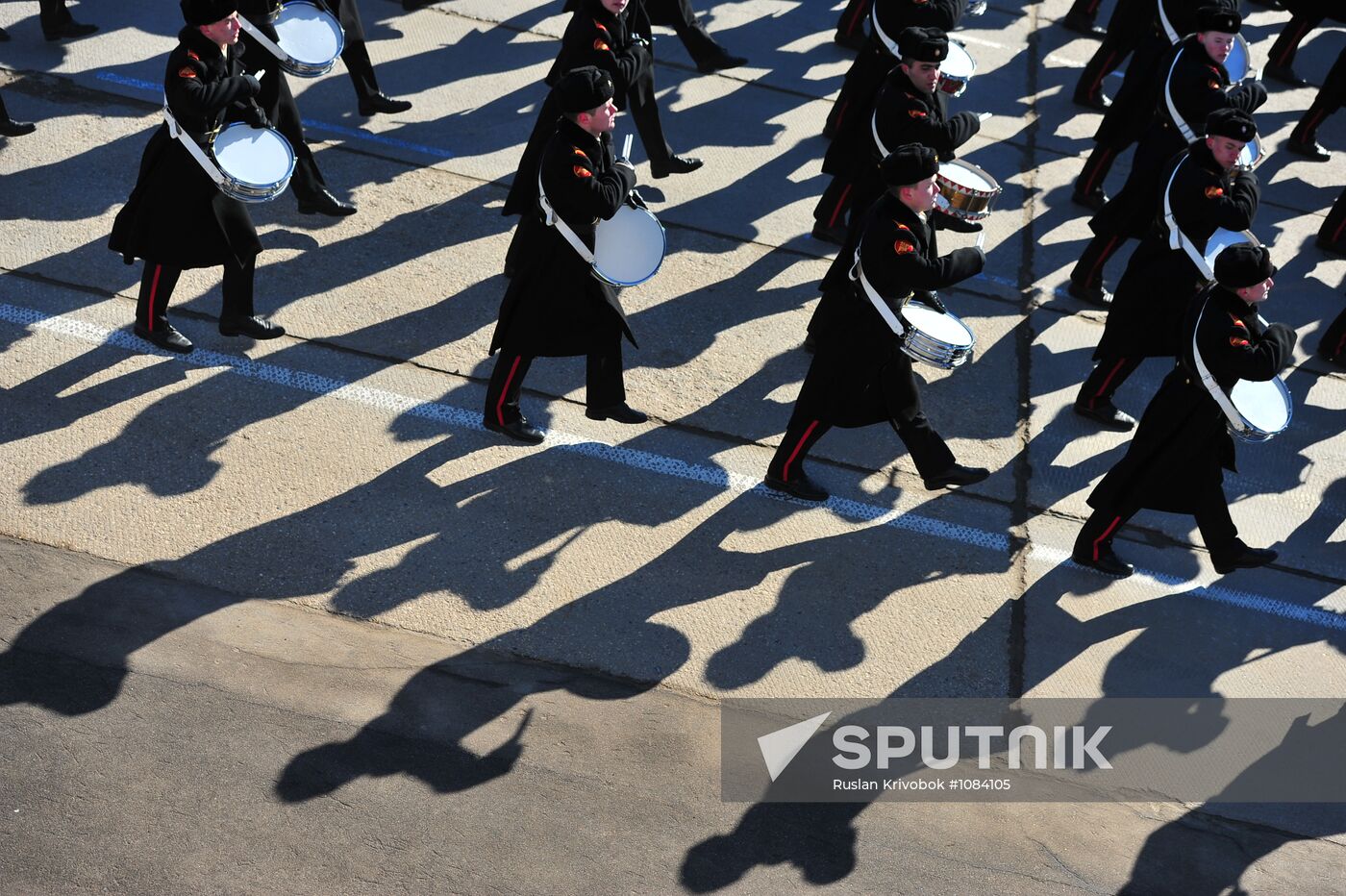 Rehearsal of Victory Day Parade in Alabino, Moscow Region