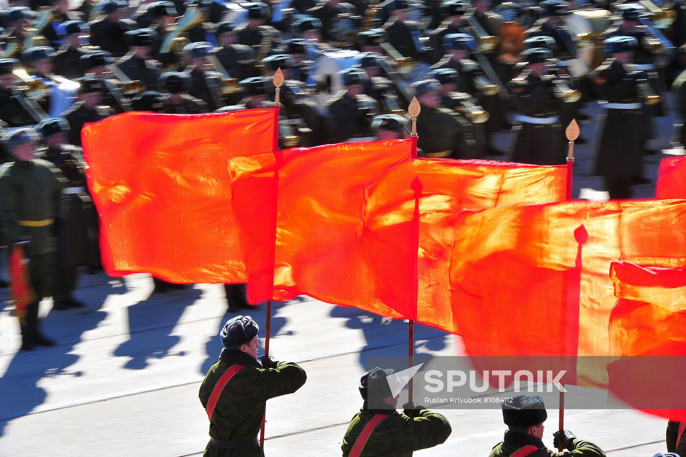 Rehearsal of Victory Day Parade in Alabino, Moscow Region