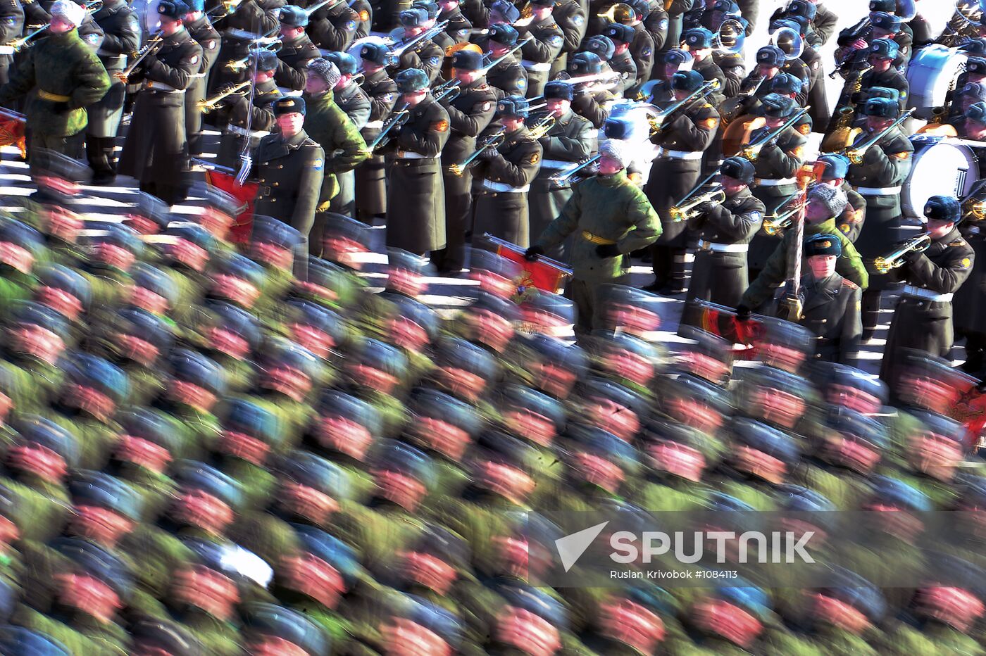 Rehearsal of Victory Day Parade in Alabino, Moscow Region