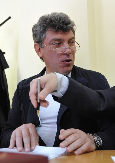 Court postpones case against politician Boris Nemtsov