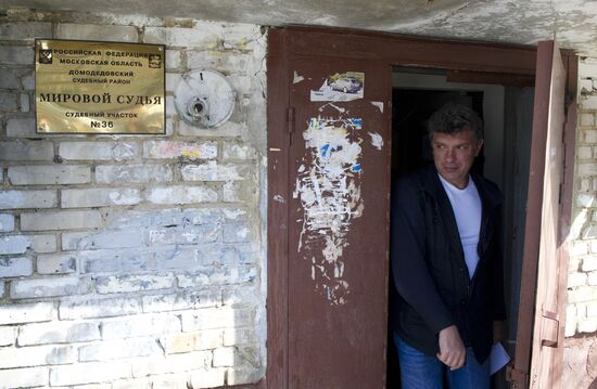 Court postpones case against politician Boris Nemtsov