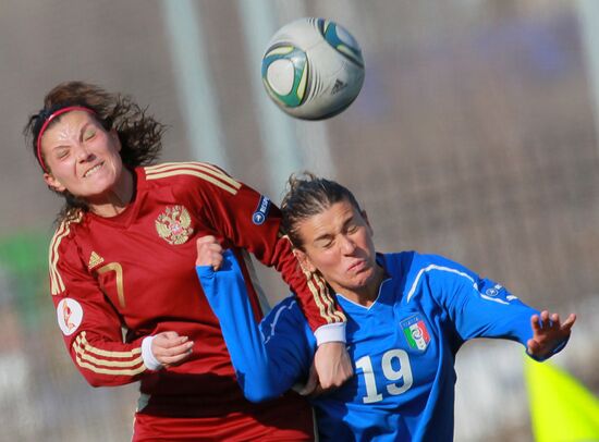 Football. Euro 2013 qualifier. Russia vs. Italy