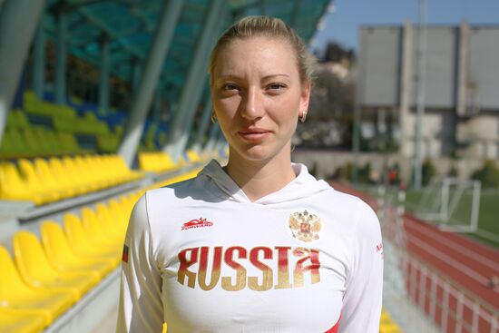 Russia's national fencing team trains at Yug Sport center