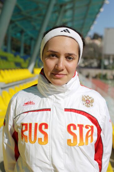 Russia's national fencing team trains at Yug Sport center