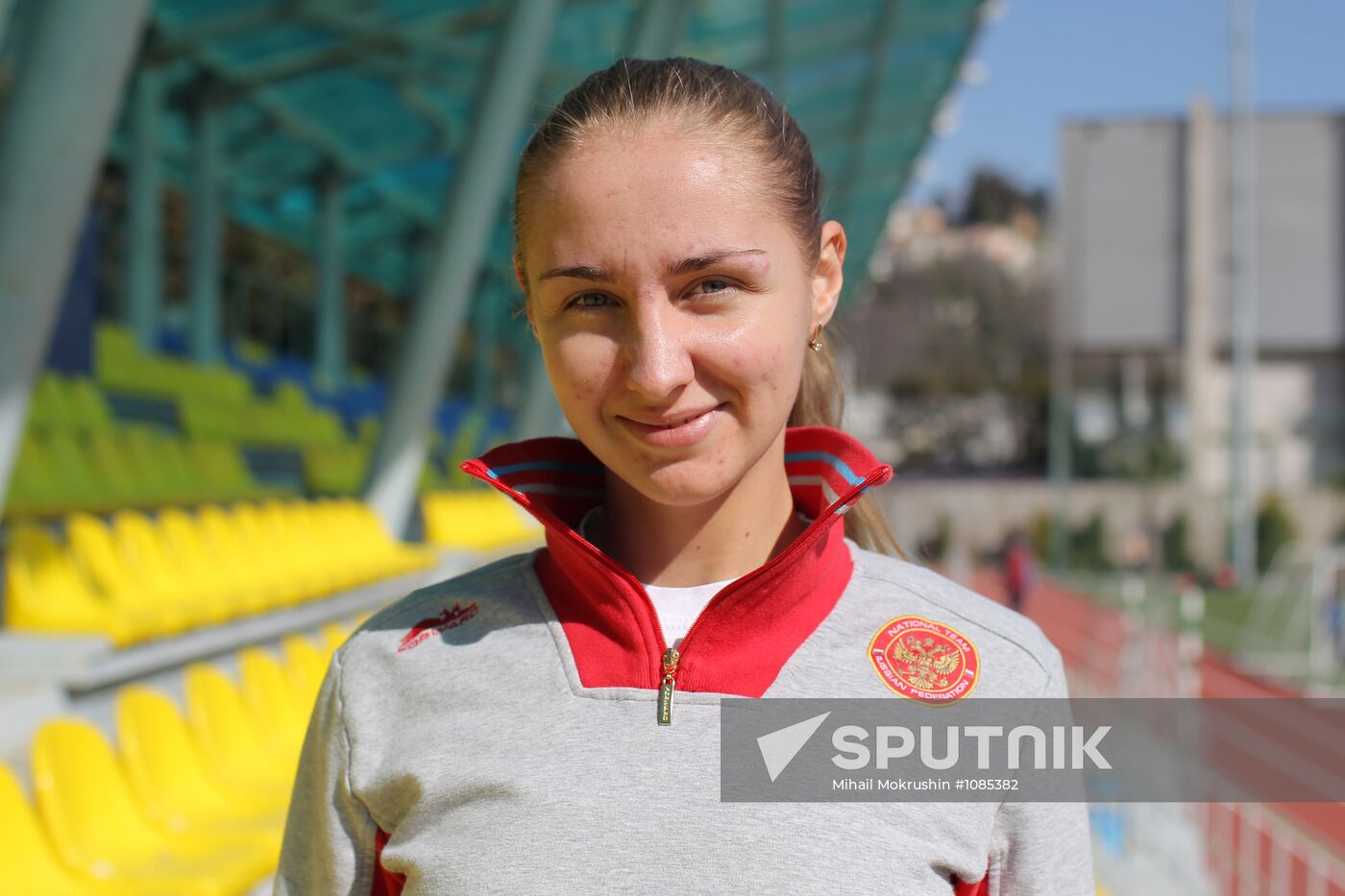 Russia's national fencing team trains at Yug Sport center