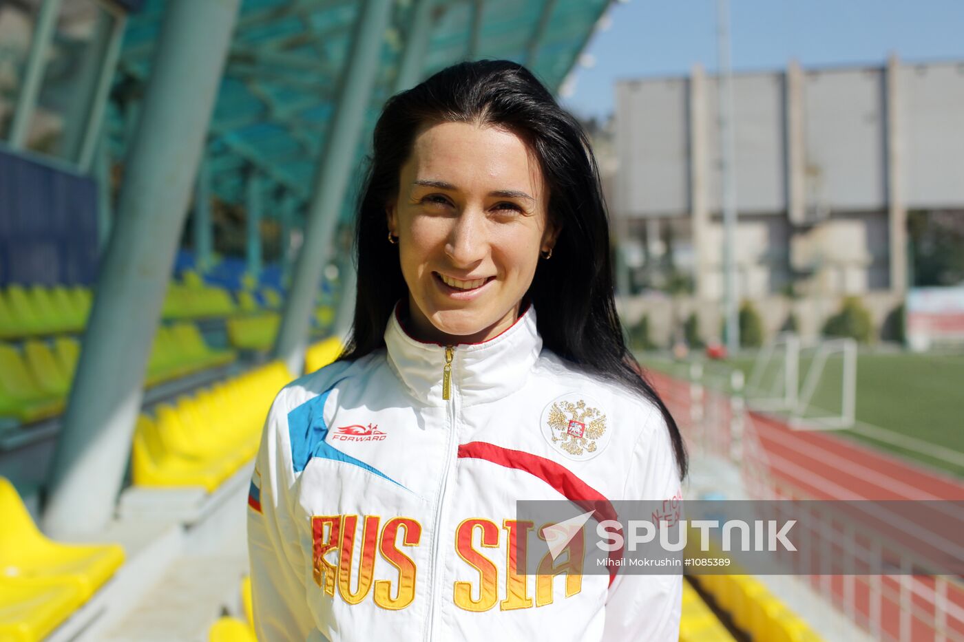Russia's national fencing team trains at Yug Sport