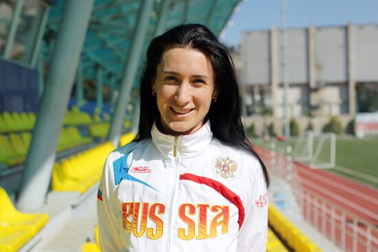 Russia's national fencing team trains at Yug Sport