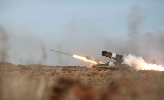Military exercise in Volgograd Region