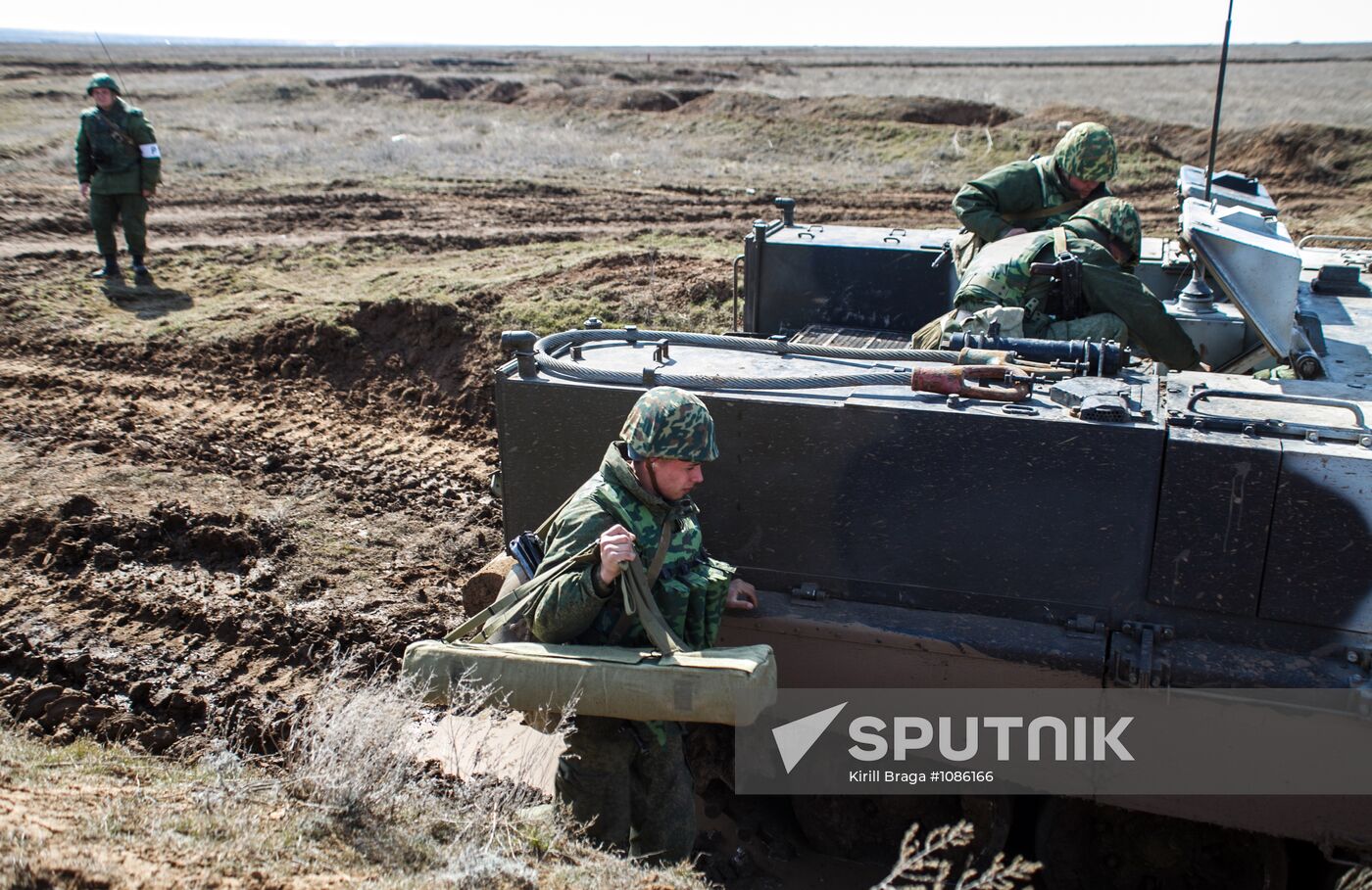 Military exercise in Volgograd Region