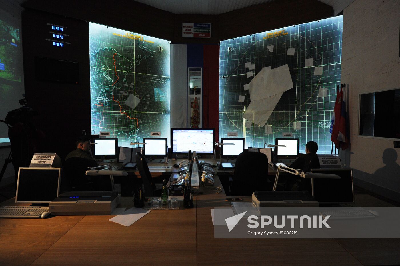 Combat duty 3PK S-400 "Triumph" in Moscow region