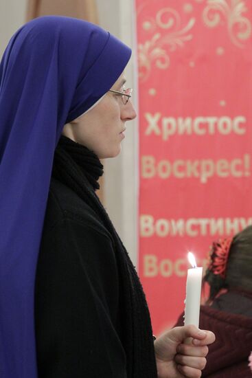 Catholic Easter celebration in Kazan
