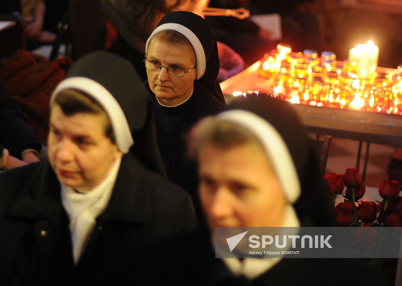 Roman Catholic Easter celebrated in Moscow
