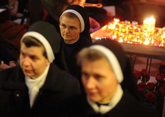 Roman Catholic Easter celebrated in Moscow