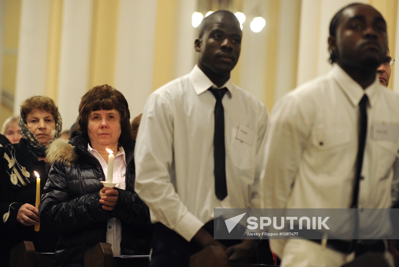 Roman Catholic Easter celebrated in Moscow