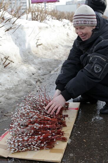 Palm Sunday celebrated in Russian regions