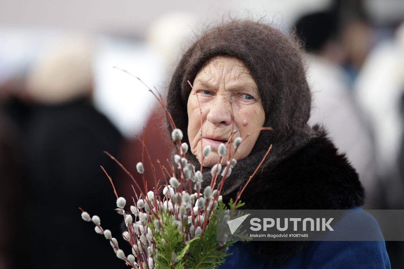 Palm Sunday celebrated in Russian regions