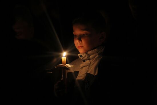 Roman Catholic Easter celebrated in Veliky Novgorod