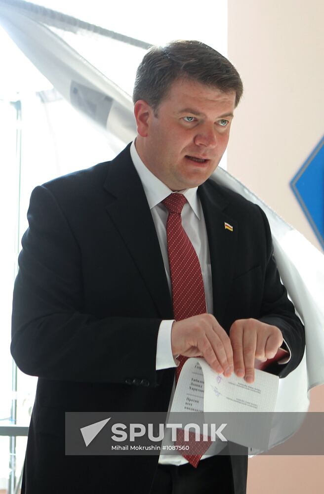 Second round of presidential elections in South Ossetia