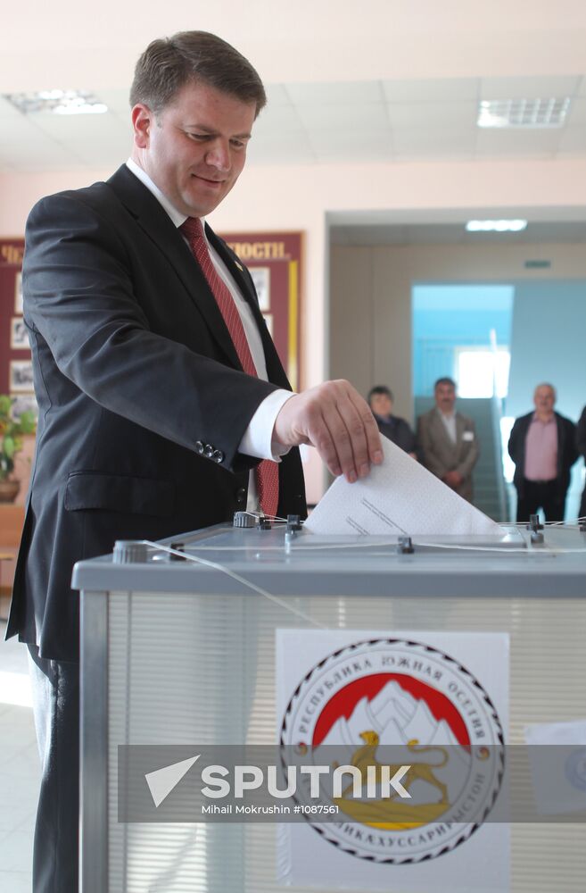 Second round of presidential elections in South Ossetia