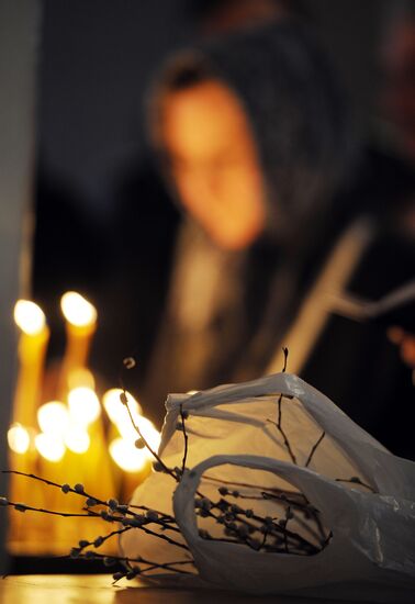 Celebration of Palm Sunday